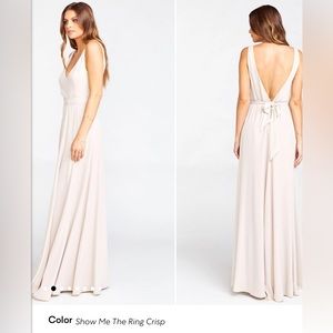 Show Me Your Mumu Jenn Maxi bridesmaid dress